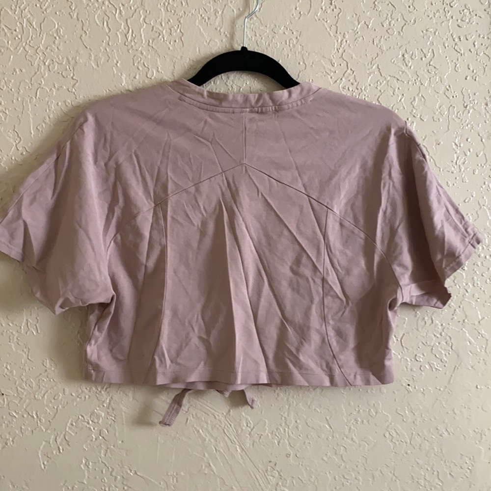 Gymshark Ori Crop Top Taupe Small - Picture 2 of 3